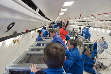 Activity during the ESA 52rd parabolic flight campaign