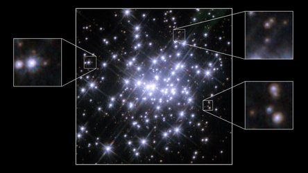 Fast-moving stars in the massive compact star cluster in NGC 3603.