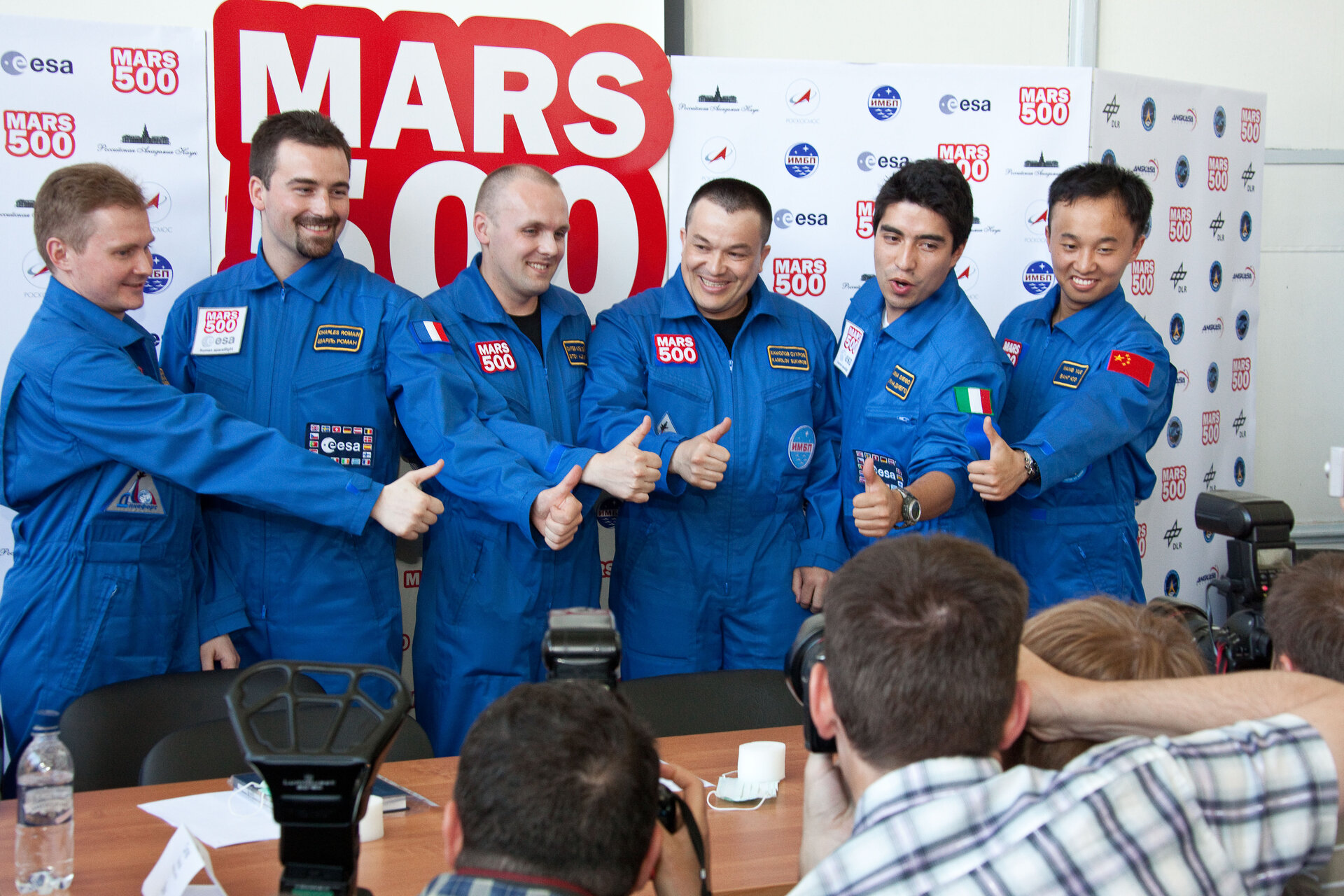 Crew of the Mars500 experiment