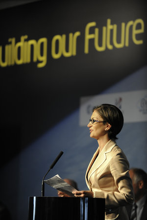 Mariastella Gelmini at the Space Conference