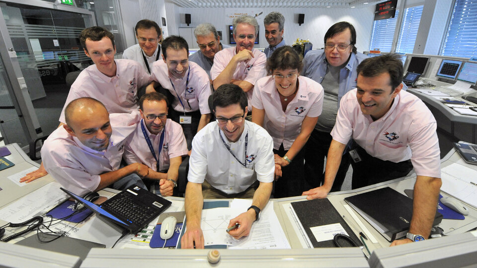 Rosetta flight control team