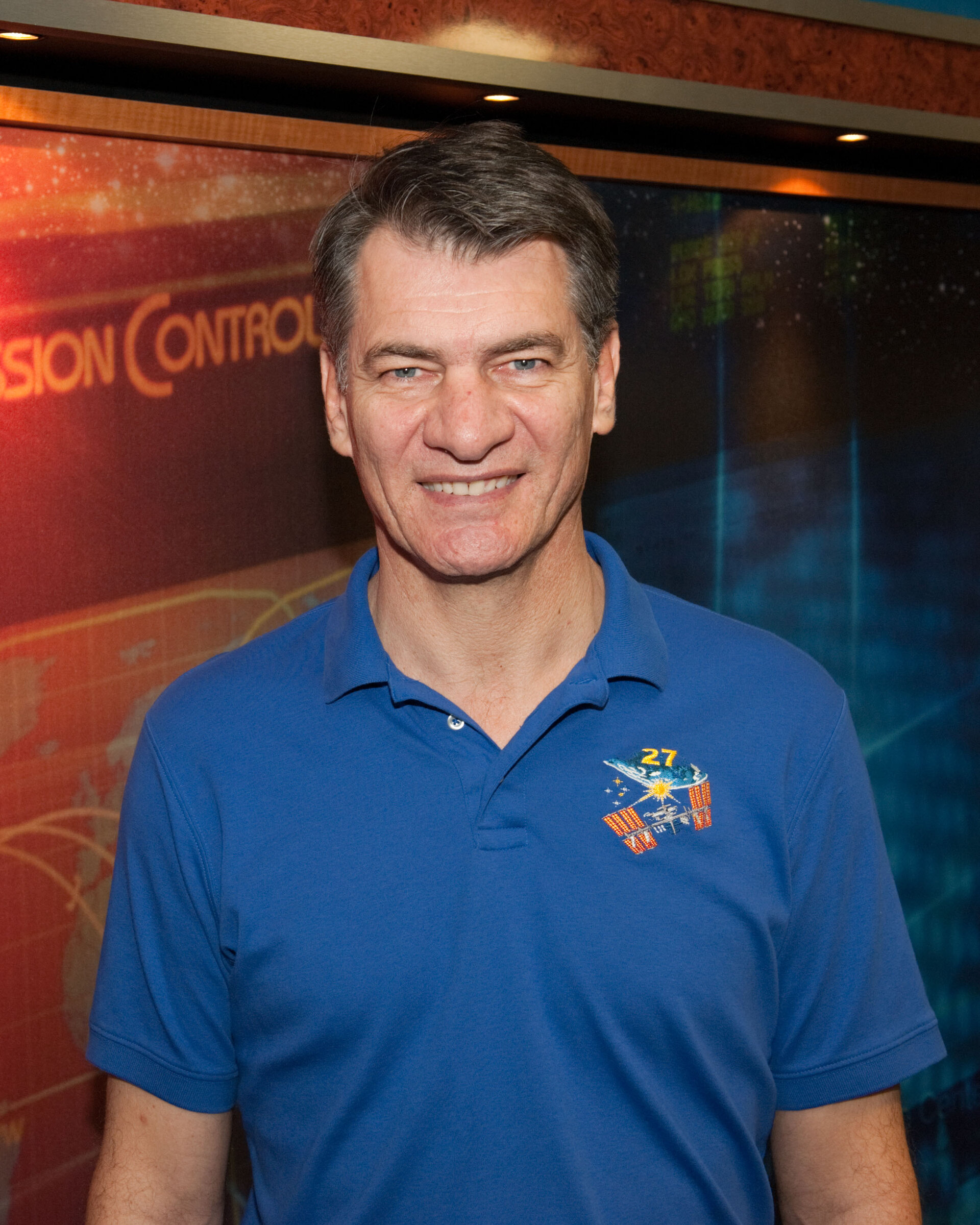 Paolo Nespoli poses for a portrait