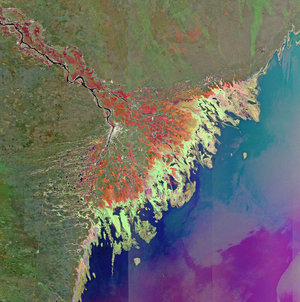 Russia’s Volga Delta and the Caspian Sea