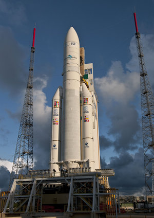 Ariane 5 ECA ready for flight 197