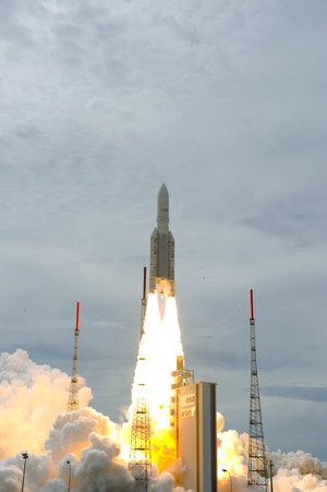 Ariane 5 ECA V189 liftoff