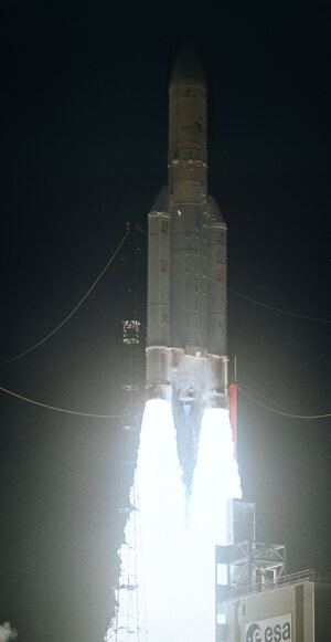 Ariane 5 flight V197 liftoff