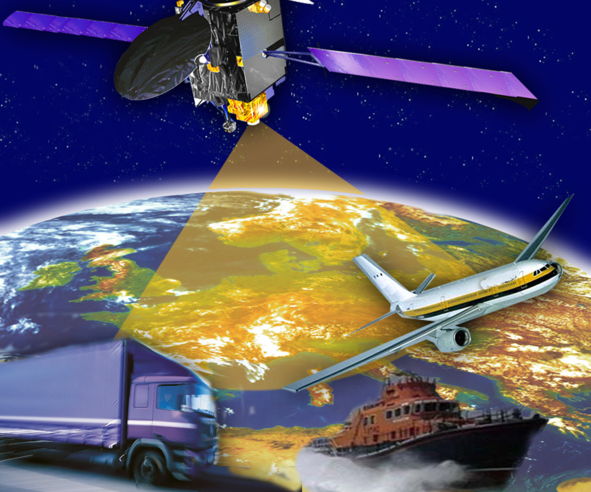 Le système EGNOS améliore la précision du positionnement par GPS