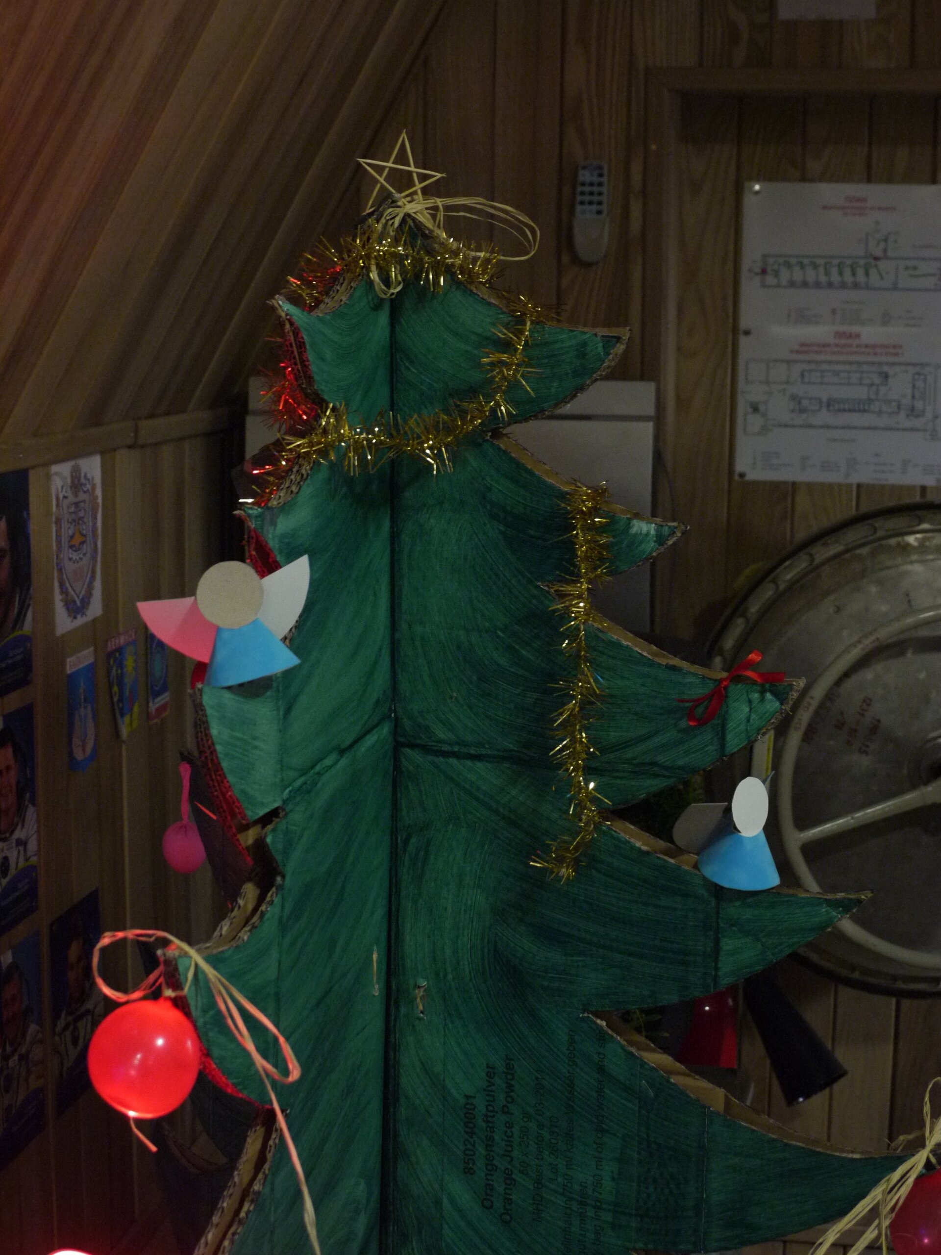 Christmas tree at the Mars500 facility