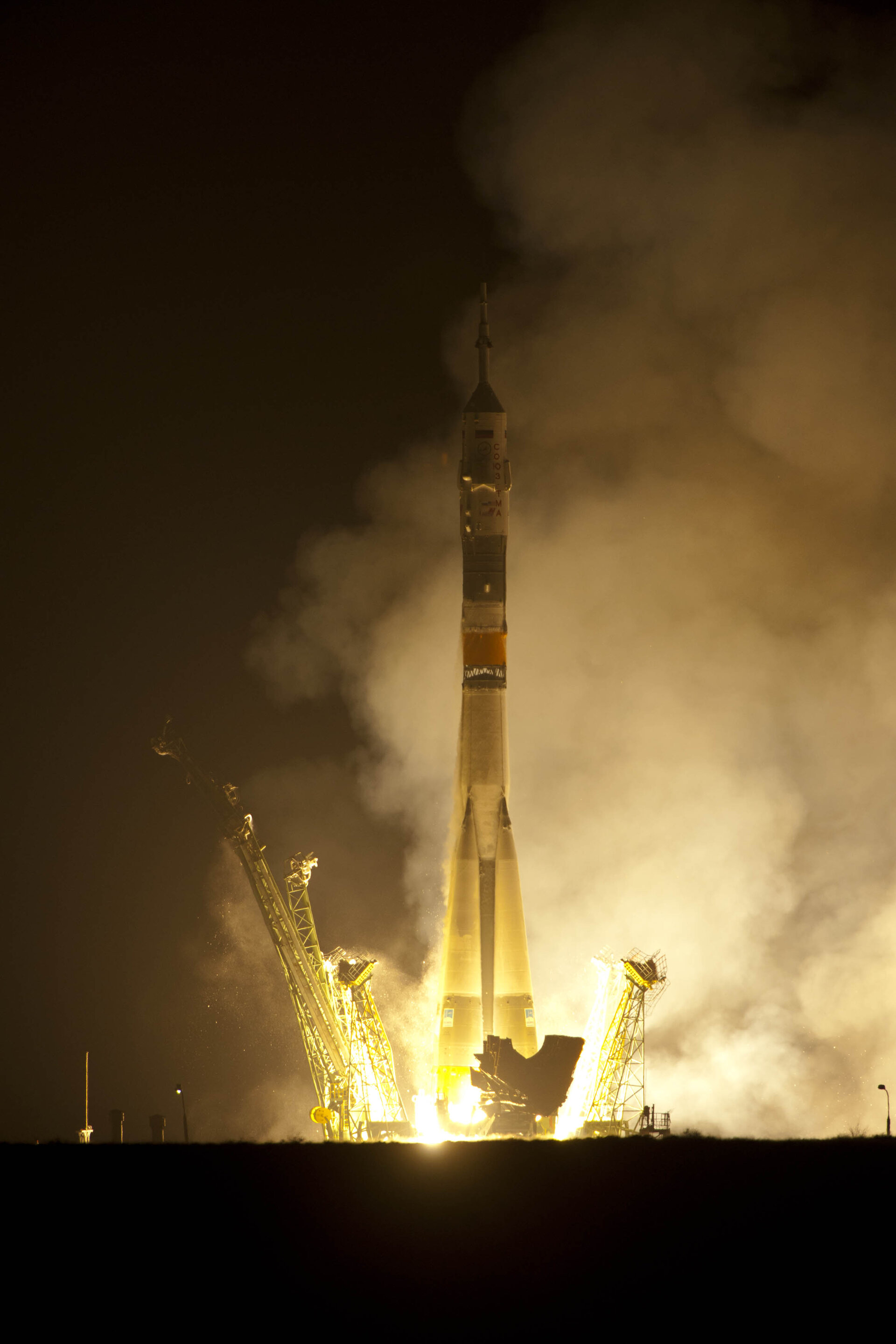 Soyuz TMA-20 was launched at 20:09:25