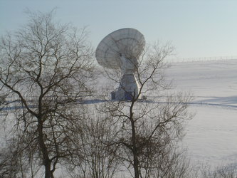 Antenna at ESA's Redu station