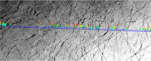 CryoSat detects leads in sea ice