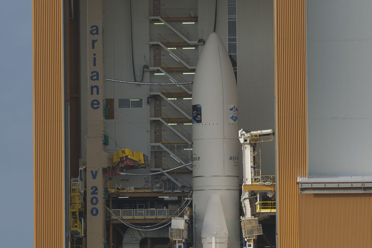 Ariane 5 ES launcher ready for transfer