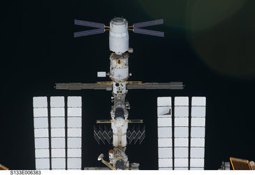 ATV-2 seen from Discovery