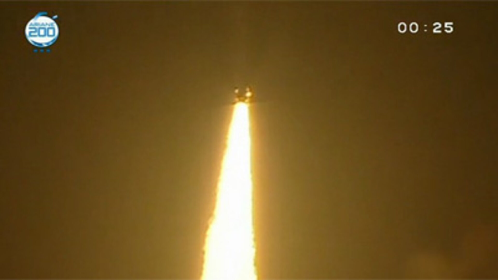 Launch of the Ariane 5 with ATV Johannes Kepler