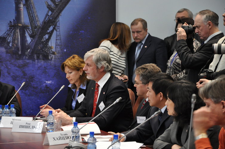 Mars500 press conference on 14 February 2011