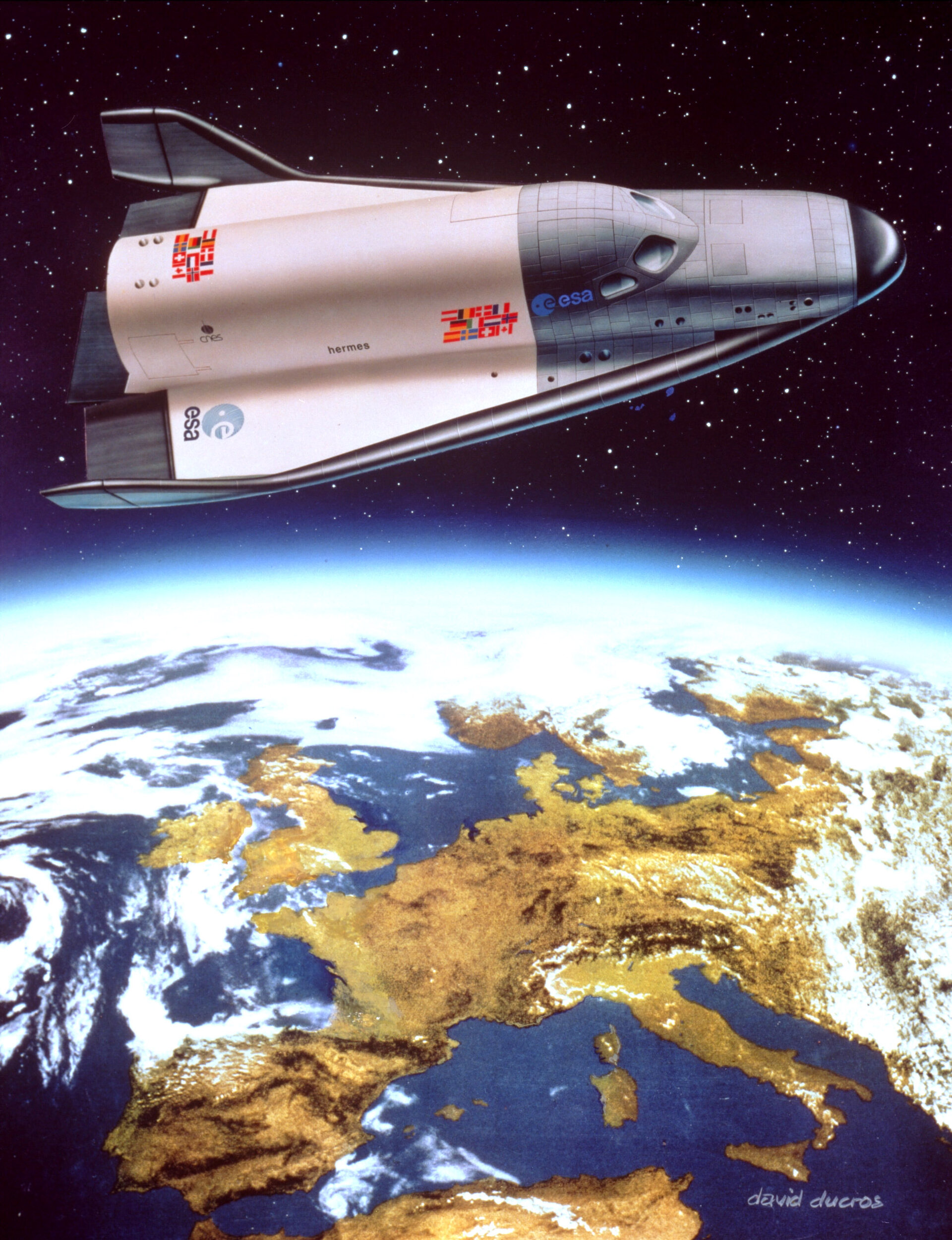 Hermes, 1987: concept for a European manned spaceplane