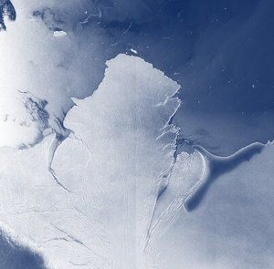 Antarctica ice shelf system