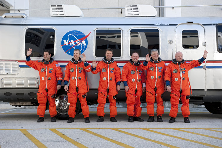 Shuttle Endeavour crew
