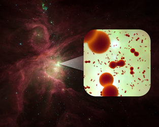 Herschel found oxygen molecules near the Orion nebula.