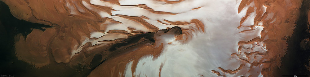 Mars’ northern polar regions