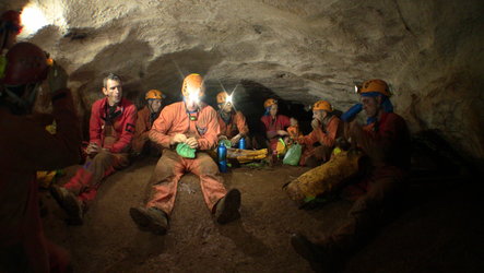 Preparatory cave training