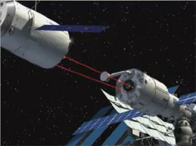 ATV uses lasers for docking