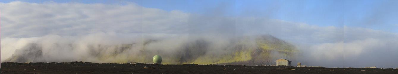 Jan Mayen Island panorama