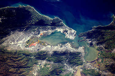 San Francisco, as seen from the ISS