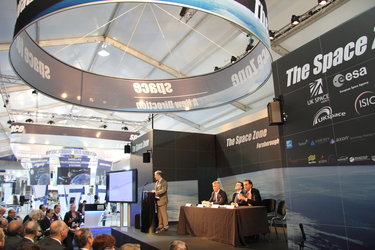 Industry Space Day Conference, Farnborough airshow, 12 July 2012