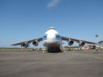 Antonov at Cayenne Airport