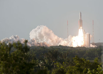 Ariane 5 flies 50th successful launch in a row