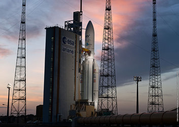 Ariane flight VA209 ready for launch