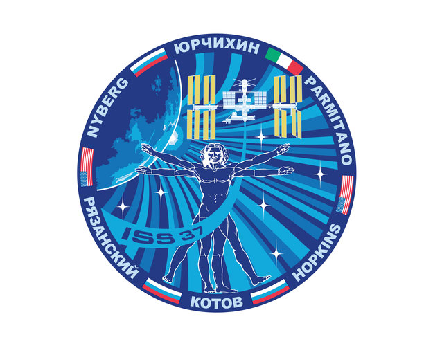 ISS Expedition 37 patch, 2013