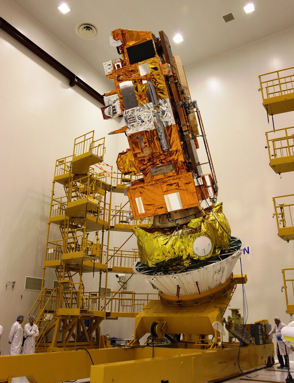 MetOp-B ready for encapsulation