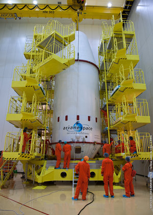 Galileo integrated onto Soyuz