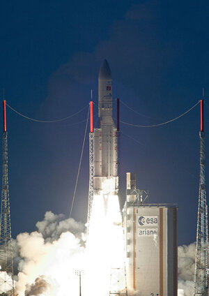 Ariane 5 VA210 liftoff