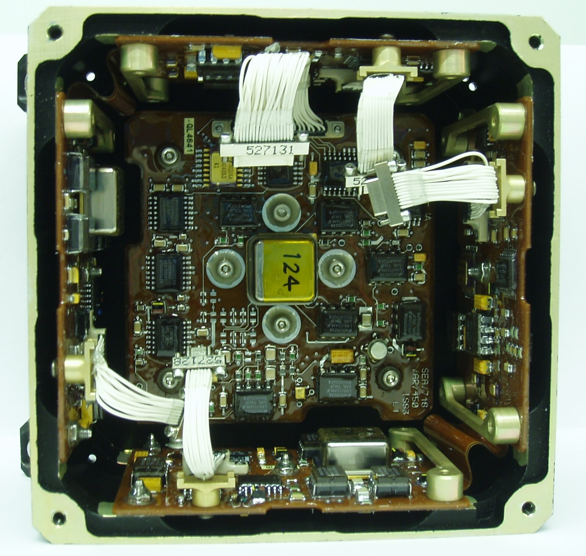Inside view of MEMS rate sensor