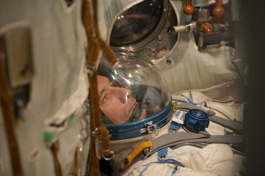 Luca Parmitano Soyuz training