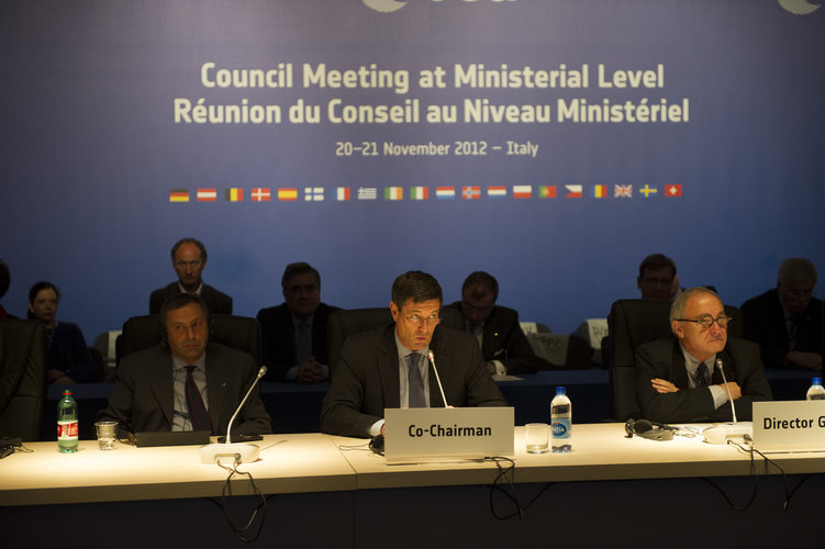 Ministerial Council press conference, Naples, 21 November 2012