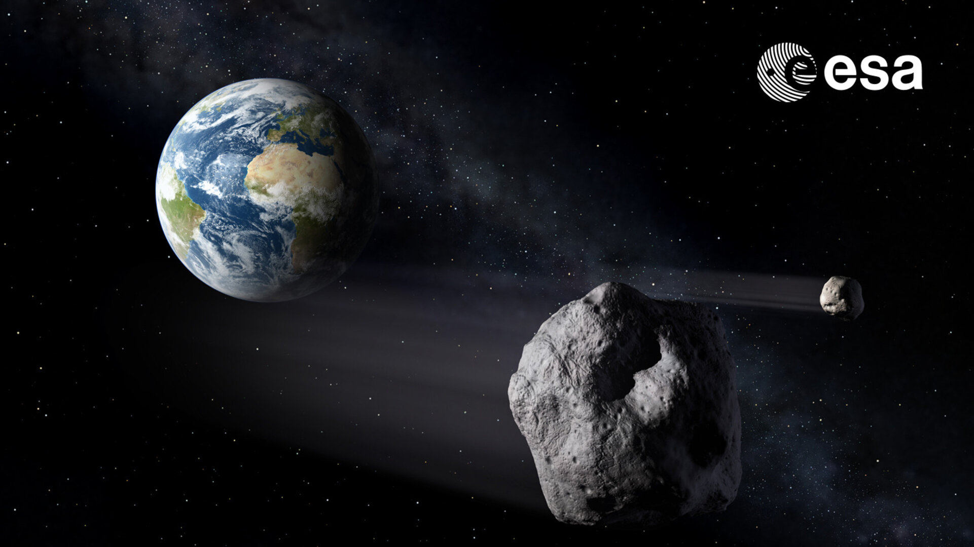 Asteroids passing Earth