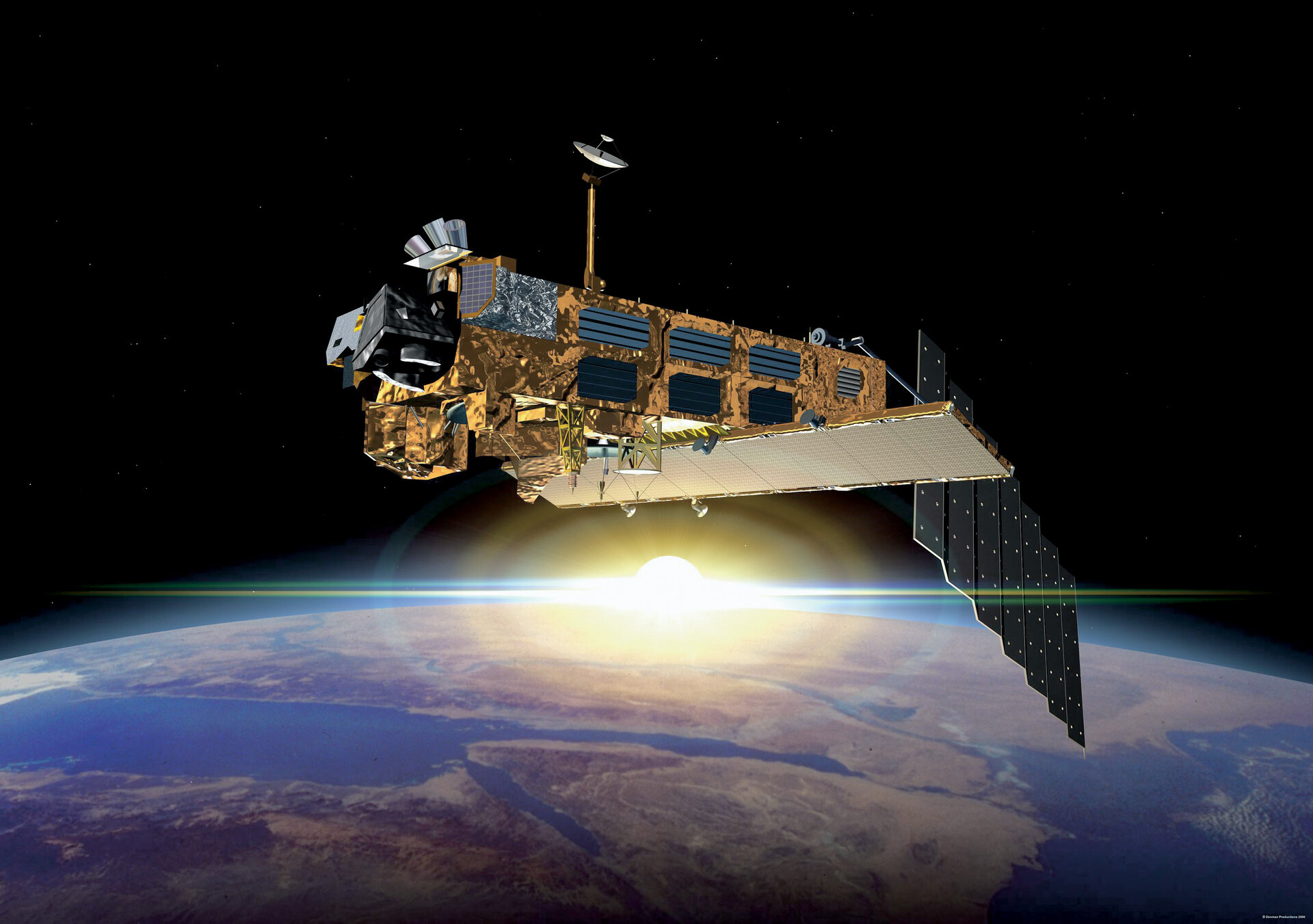 Data from the Envisat satellite was used in the demonstration phase of the project