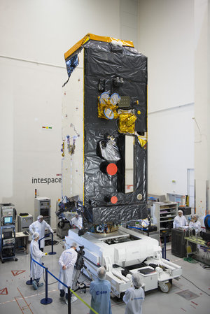 Alphasat satellite at Intespace