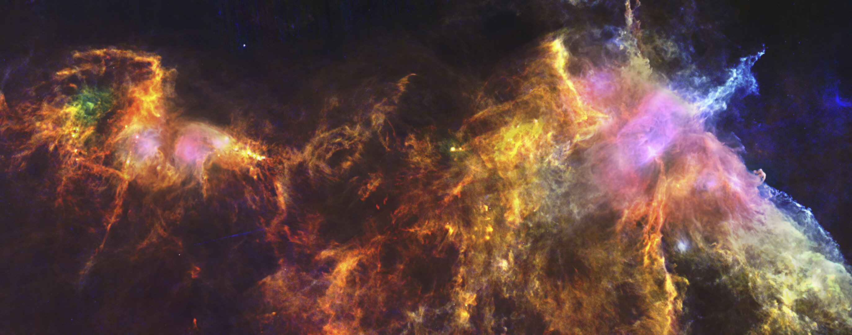 Herschel’s view of the Horsehead Nebula and surrounds