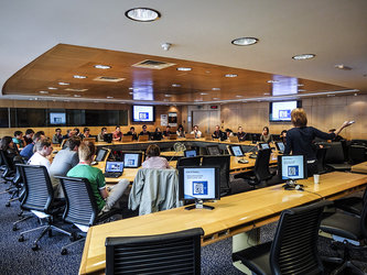 SpaceUp participants meeting at ESA HQ