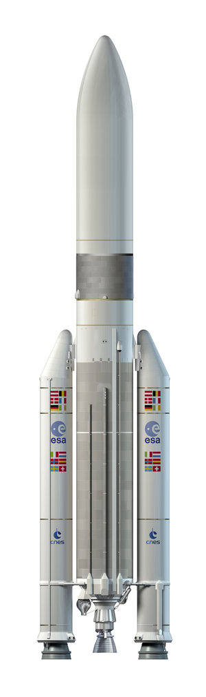 Artist's view of the Adapted Ariane 5 ME