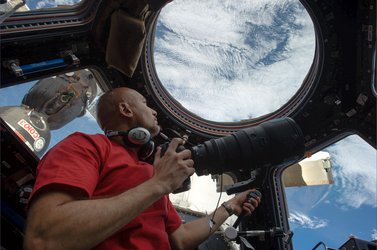 ESA astronaut Luca Parmitano on Station