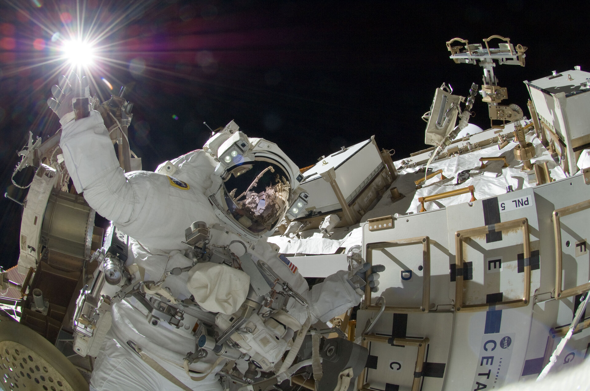 Sunita Williams spacewalk