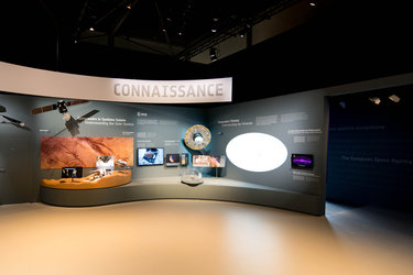 The ESA's Pavilion at the Paris Air and Space Show