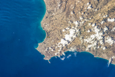 Two seas meet at the extreme south-eastern point of Sicily