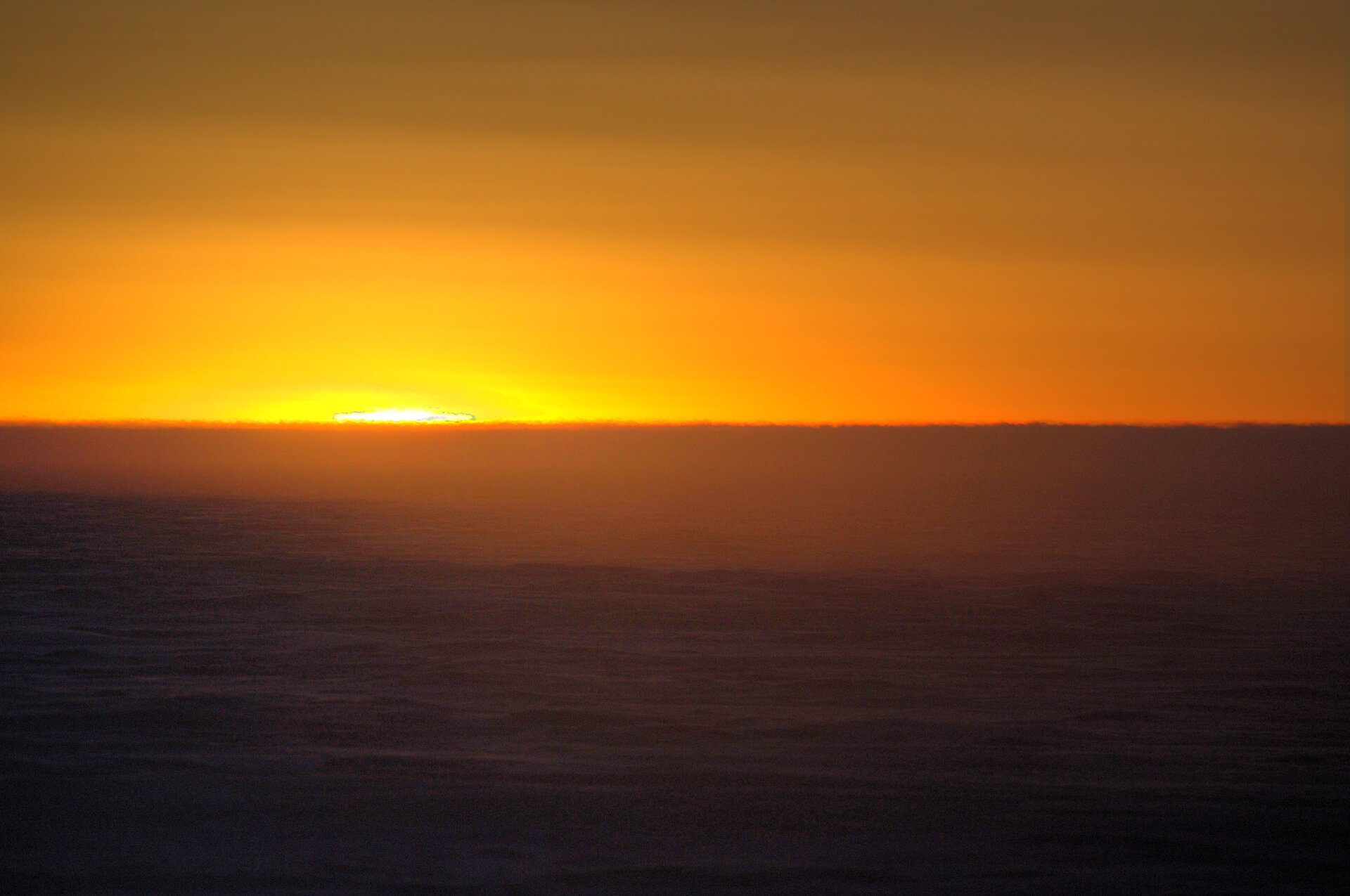 First sunrise at Concordia